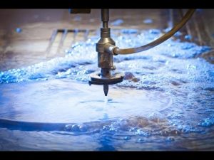 3D 5 Eksenli Su Jeti CNC Makinesi-Su jeti Kesim Paslanmaz Çelik-Yüksek Basınçlı Su Jetleri