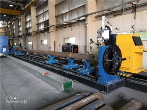 3 yıl garanti ile tüp lazer kesim makinesi cnc boru