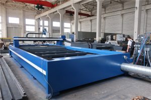Tek taraflı tahrikli cnc alev kesme makinası, sac plazma kesici herhangi bir şekil için